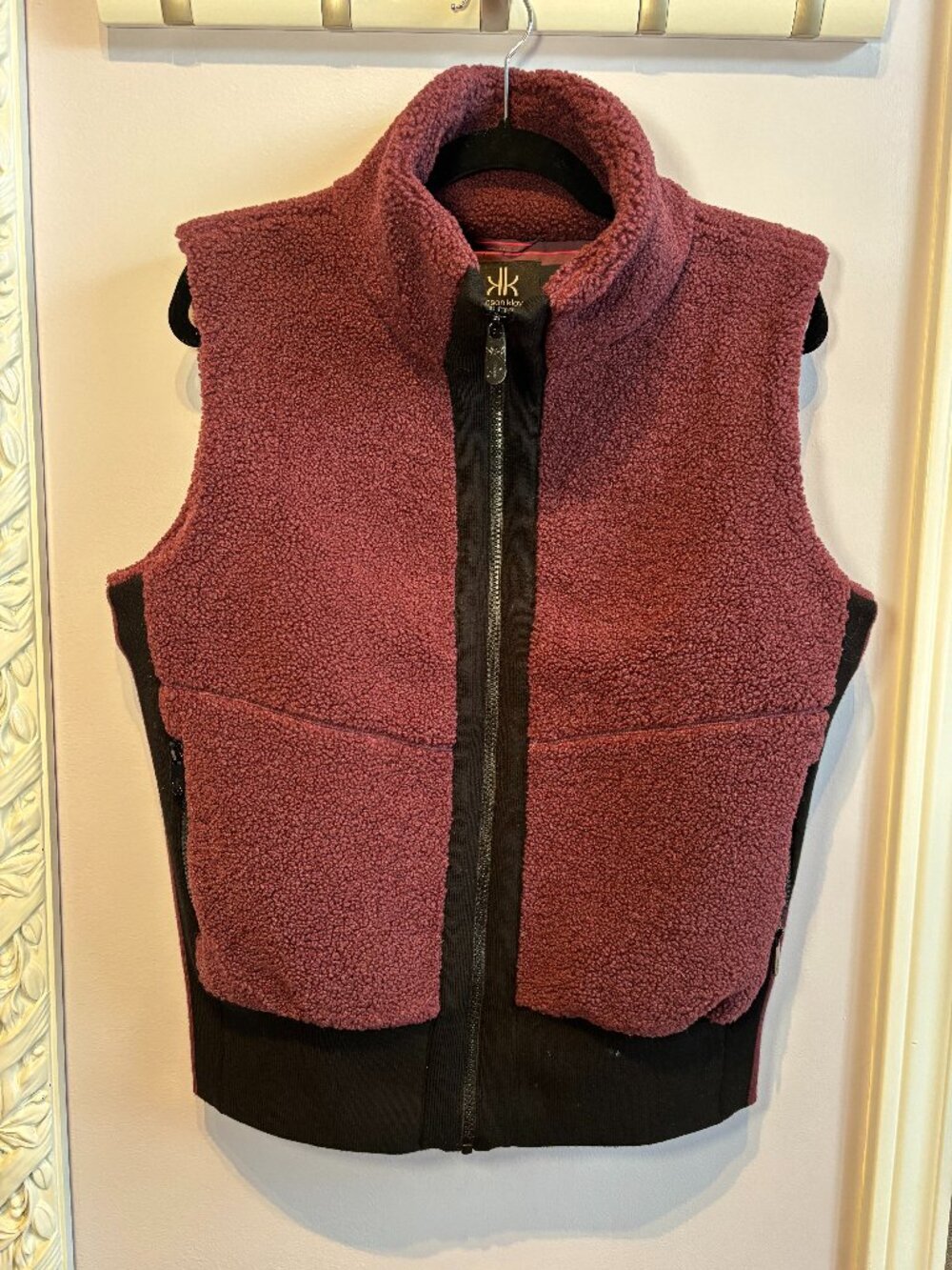 Womens Krimson Klover Sherpa Sport Casual Vest Size Large